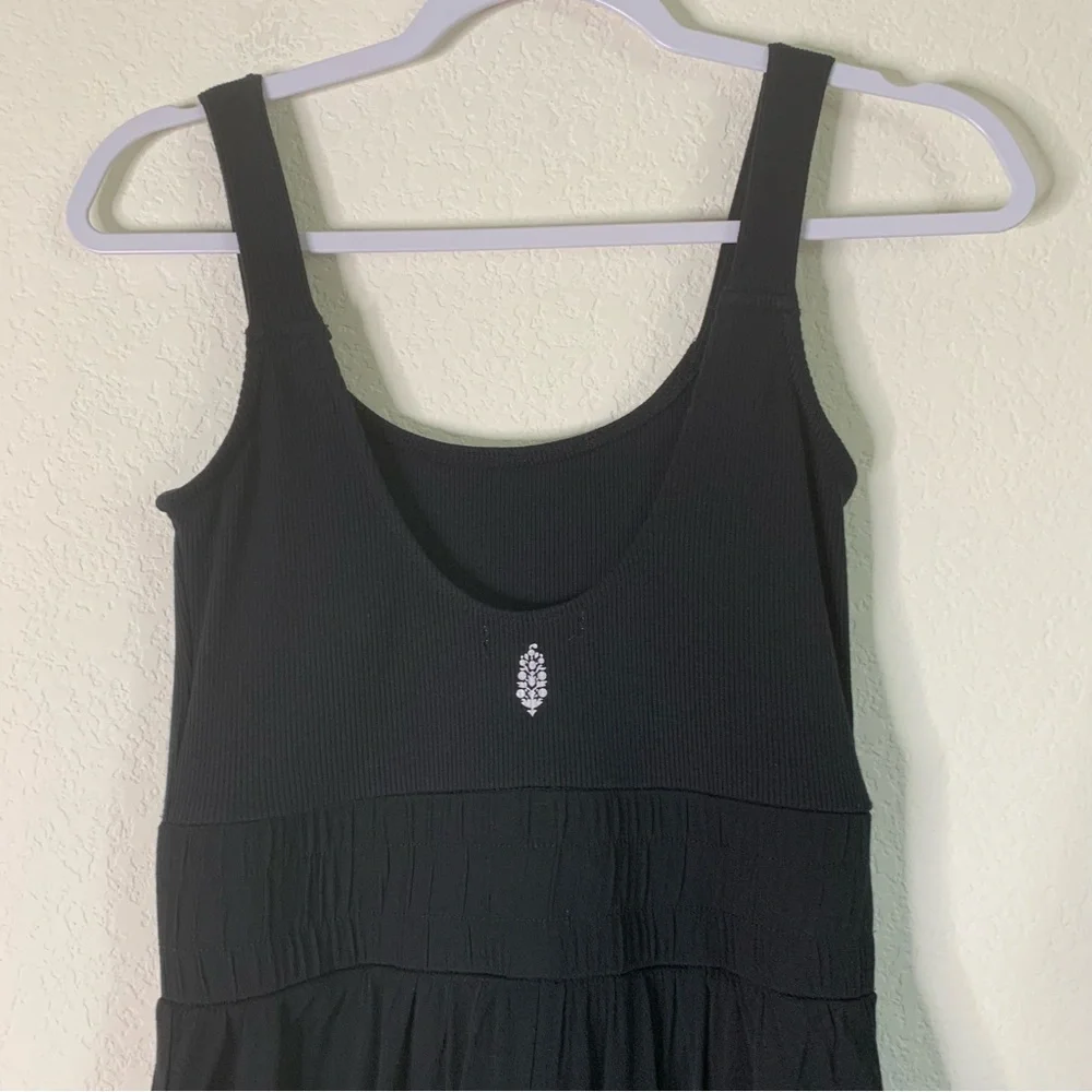 FP Movement Womens Black Full Court Tennis Dress one piece S - Picture 8 of 11